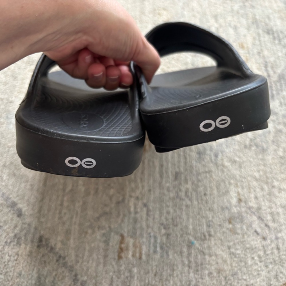 OOFOS OOahh Camo Slide Sandals Recovery Footwear M11/W13 Comfy Stylish Casual - Picture 3 of 7